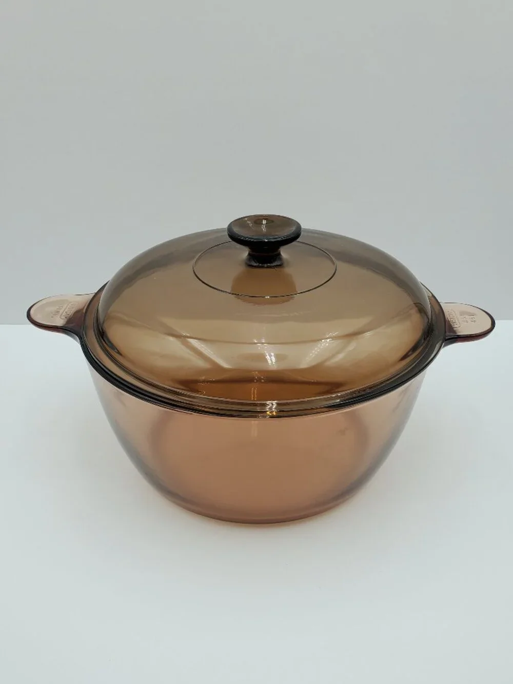 Corning Vision Amber 4.5 L Stew Pot Visions Cookware Dutch Oven Soup Pot